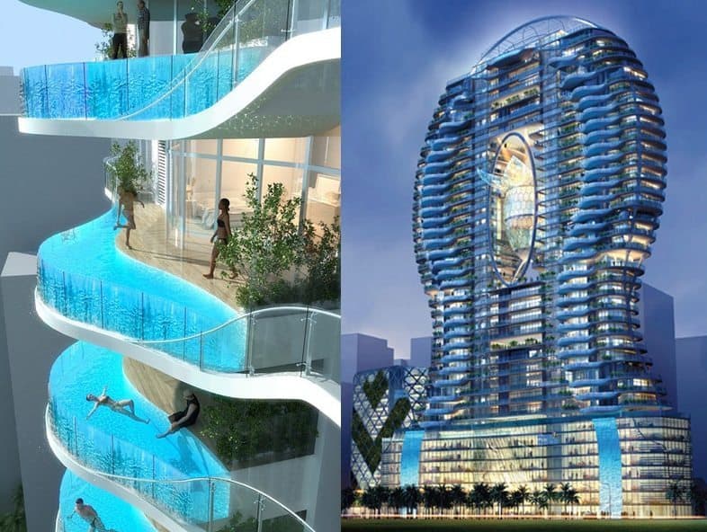 edificio-mais-futurista-do-mundo-tem-piscina-na-varanda